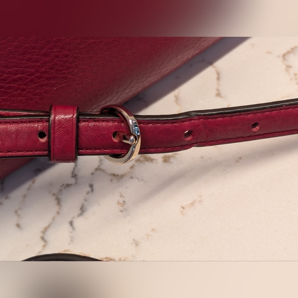 Coach Vintage Crossbody Bag - GUC - Red 10x6 Inches - Picture 7 of 13